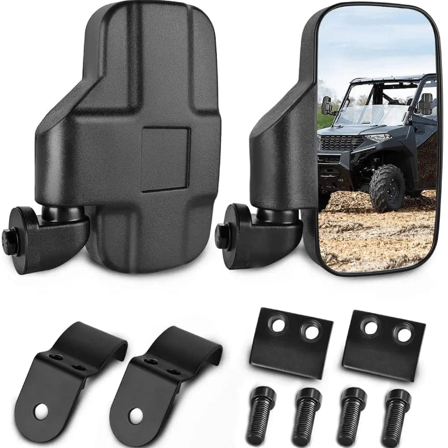 Nilight UTV Side Mirrors Fit For Profiled Tubes