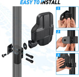 Nilight UTV Side Mirrors Fit For Profiled Tubes, view 2