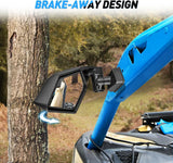 Nilight UTV Side Mirrors Upgraded 360 Degree Universal Fit For 2016-2023 Can Am Maverick X3 Turbo R, view 4