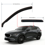 Nilight Window Rain Guards for Mazda CX-5 2017 2018 2019 2020 2021 2022 2023 2024 2025 Window Deflectors, Vent Window Visors-4 Pieces, view 2