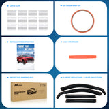 Nilight Vent Window Visors for Hyundai Palisade 2020 2021 2022 2023 2024 2025, in-Channel Rain Guards, Original Window Deflectors-4PCS, view 5