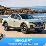 Nilight Vent Window Visors for Hyundai Santa Cruz 2022 2023 2024 2025 2026，Inside Mount Rain Guards, Smoke Tinted Window Deflectors, Wind & Rain Protection-4PCS, view 5