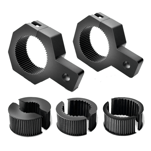 Nilight Vertical Bar Clamp Mount Bracket Kits 1/1.5/1.75/2inch (Pair)