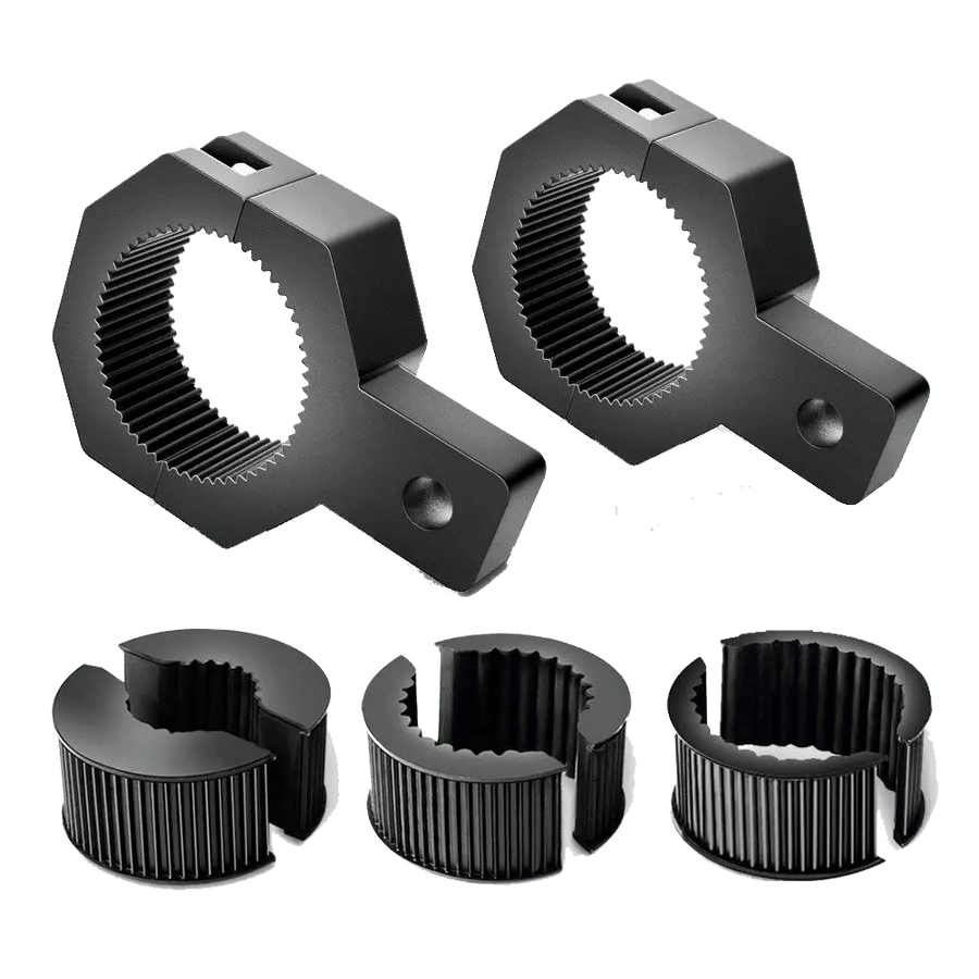 Nilight Vertical Bar Clamp Mount Bracket Kits 1/1.5/1.75/2inch (Pair)