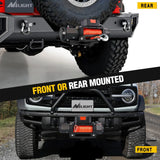 Nilight Winch Hitch Cradle Mount Plate, view 5