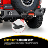 Nilight Winch Hitch Cradle Mount Plate, view 6