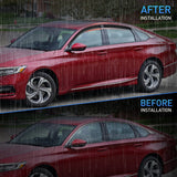 Nilight Window Rain Guards for Honda Accord 2018 2019 2020 2021 2022 2023, Window Wind Deflectors Vent Visors, Tape on-4PCS, view 6
