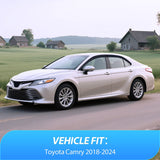 Nilight Window Rain Guards for Toyota Camry 2018 2019 2020 2021 2022 2023 2024, Out-Channel Window Visors Vent Wind Deflectors-4PCS, view 5