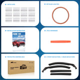 Nilight Rain Guards for Honda CRV 2017 2018 2019 2020 2021 2022 Window Deflectors, Vent Window Visors-4pcs, view 6