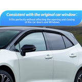 Nilight Window Rain Guards for Toyota Corolla 2014 2015 2016 2017 2018 2019, Out-Channel Window Visors Vent Wind Deflectors-4PCS, view 2