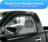 Nilight Window Visors for 1999-2007 Chevy Silverado/GMC Sierra 1500 | For 1999-2006 Silverado/Sierra 2500, 2001-2007 Silverado/Sierra 3500 Standard Cab, Outside Mount Rain Guards, 2PCS, view 3