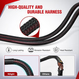 Nilight Wiring Harness Kit Nylon 16 AWG 1 Lead 12V Motorcycle Handlebar Switch On Off Power Relay Blade Fuse for LED Light Bar Off Road Lights on Motorcycles Bicycles ATV UTV, view 6