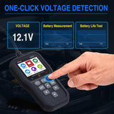 Nilight YM319 Professional OBD2 Scanner Car Diagnostic Tool - 2.4 Inch IPS Full-View Color Screen Code Reader - Live Data Graphing, Battery Test for All 1996 & Newer Cars, view 3