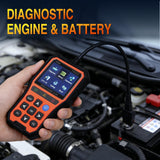 Nilight YM529 Smart Wireless OBD2 Scanner with Wireless Update - Professional Car Diagnostic Tool with 2.8 Inch IPS Screen - Auto Code Reader for Check Engine Light & Wireless Update, 1996-2026 Vehicles, view 4