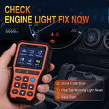 Nilight YM529 Smart Wireless OBD2 Scanner with Wireless Update - Professional Car Diagnostic Tool with 2.8 Inch IPS Screen - Auto Code Reader for Check Engine Light & Wireless Update, 1996-2026 Vehicles, view 5