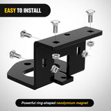 Nilight Zero Turn Lawn Mower Hitch with Bolts Versatile Chain Slot for IKON X, IKON XL, ZT-X, ZT-XL OEM Replacement #71514900 Heavy Duty Steel Black, view 5