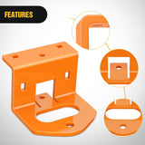 Nilight Zero Turn Lawn Mower Hitch with Bolts Versatile Chain Slot for IKON X, IKON XL, ZT-X, ZT-XL OEM Replacement #71514900 Heavy Duty Steel Orange, view 6