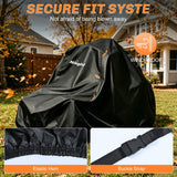 Nilight Zero Turn Mower Cover 92 Inch, Waterproof Lawn Mower Cover | Fits Mowers up to 92 InchL x 64 InchW x 55 InchH, 420D Heavy Duty Fabric, All-weather & UV Protection, view 6