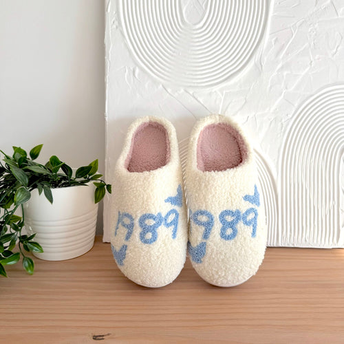 Nordic Peace 1989 Plush Slippers