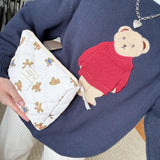 Nordic Peace 3 PCS Teddy Bear Makeup Bags, view 5