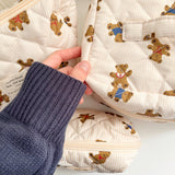 Nordic Peace 3 PCS Teddy Bear Makeup Bags, view 6