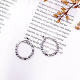 Nordic Peace Alice Hoop Earrings, view 4