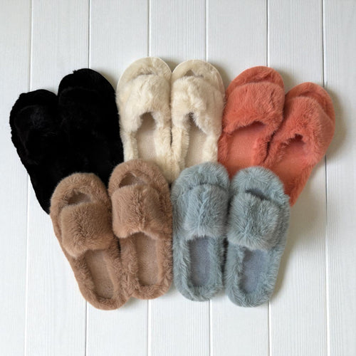 Nordic Peace Alicia Faux Fur Slippers