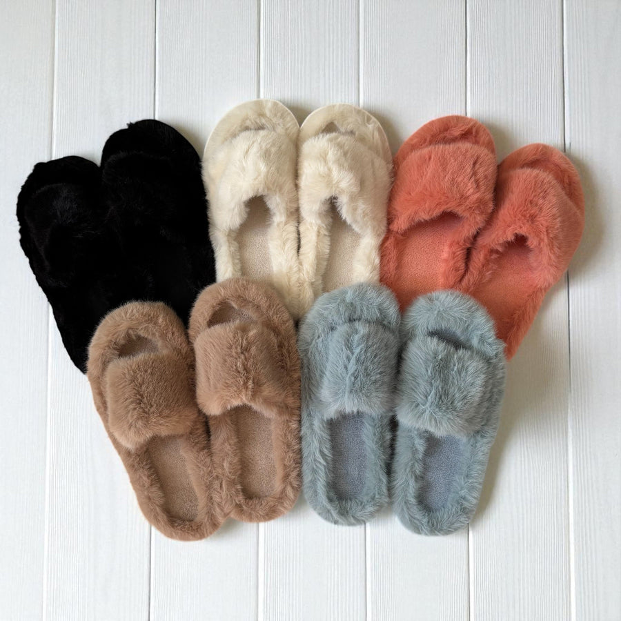 Nordic Peace Alicia Faux Fur Slippers