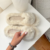 Nordic Peace Alicia Faux Fur Slippers, view 2