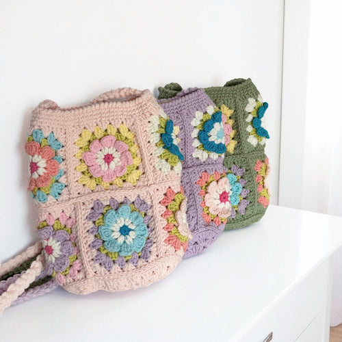 Nordic Peace Amara Crochet Crossbody Bag