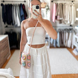Nordic Peace Amara Crochet Crossbody Bag, view 2