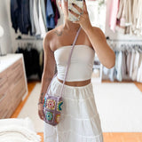 Nordic Peace Amara Crochet Crossbody Bag, view 5