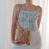 Nordic Peace Ana Macramé Crossbody Bag, view 6