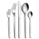 Nordic Peace 30 Piece Arya Flatware Utensils Sets, view 4