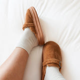 Nordic Peace Ava Fuzzy Platform Slippers, view 6