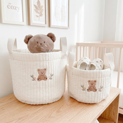 Nordic Peace Baby Bear Storage Basket