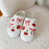 Nordic Peace Berry & Bow Slippers, view 3