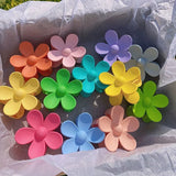 Nordic Peace Bloom Flower Hair Claw Clip, view 3