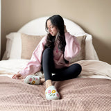 Nordic Peace Blossom Cozy Slippers, view 5