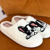 Nordic Peace Boston Terrier Slippers, view 2