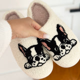 Nordic Peace Boston Terrier Slippers, view 4