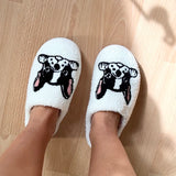 Nordic Peace Boston Terrier Slippers, view 5