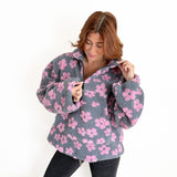 Nordic Peace Camille Blossom Fleece Sweater, view 3