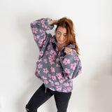 Nordic Peace Camille Blossom Fleece Sweater, view 6