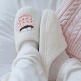 Nordic Peace Candy Cane Christmas Slippers, view 4