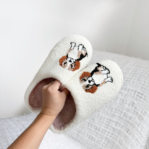 Nordic Peace Cavalier King Charles Slippers