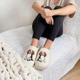 Nordic Peace Cavalier King Charles Slippers, view 2