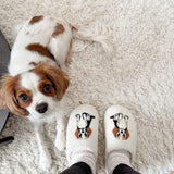Nordic Peace Cavalier King Charles Slippers, view 3