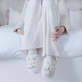 Nordic Peace Christmas Glow Plush Slippers, view 2