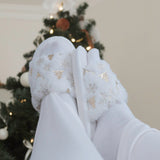 Nordic Peace Christmas Glow Plush Slippers, view 3